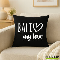 Kissen Bali my love 40x40cm
