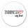 Aufkleber Indonesia my love 10cm Sticker