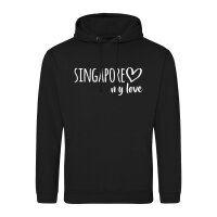 Unisex Hoodie Singapore my love Größe S-3XL