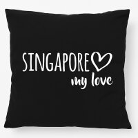 Kissen Singapore my love 40x40cm