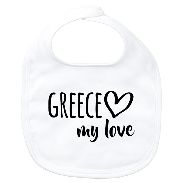 Baby Lätzchen Greece my love