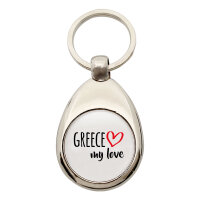 Schlüsselanhänger Greece my love