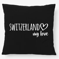 Kissen Switzerland my love 40x40cm