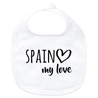 Baby Lätzchen Spain my love Klettverschluss