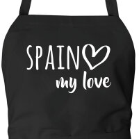 Schürze Spain my love