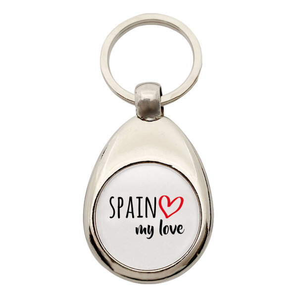 Schlüsselanhänger Spain my love