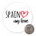 Magnet Spain my love 59mm Kühlschrankmagnet Flaschenöffner
