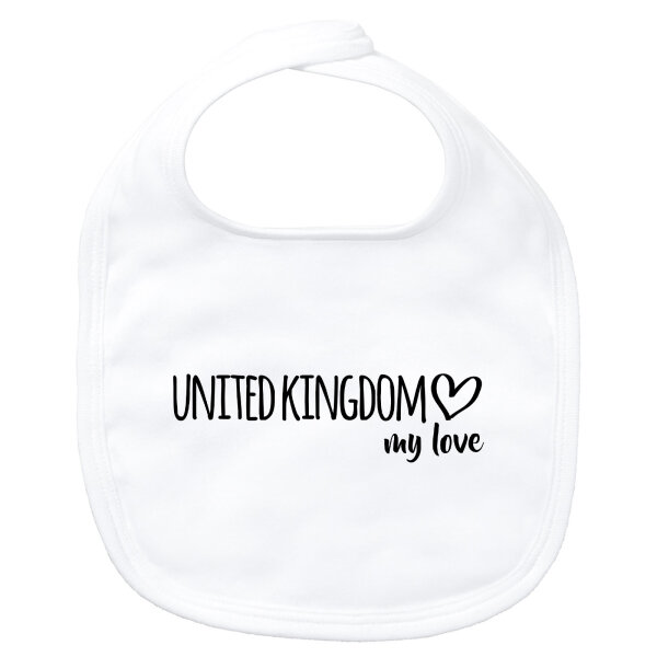 Baby Lätzchen United Kingdom my love