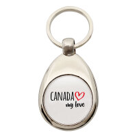 Schlüsselanhänger Canada my love