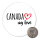 Magnet Canada my love 59mm Kühlschrankmagnet Flaschenöffner