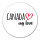 Aufkleber Canada my love 10cm Sticker