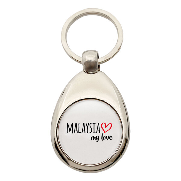 Schlüsselanhänger Malaysia my love