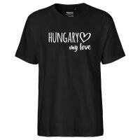 Herren T-Shirt Hungary my love