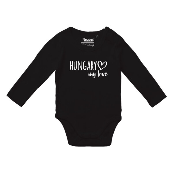 Babybody Hungary my love, Bio-Baumwolle