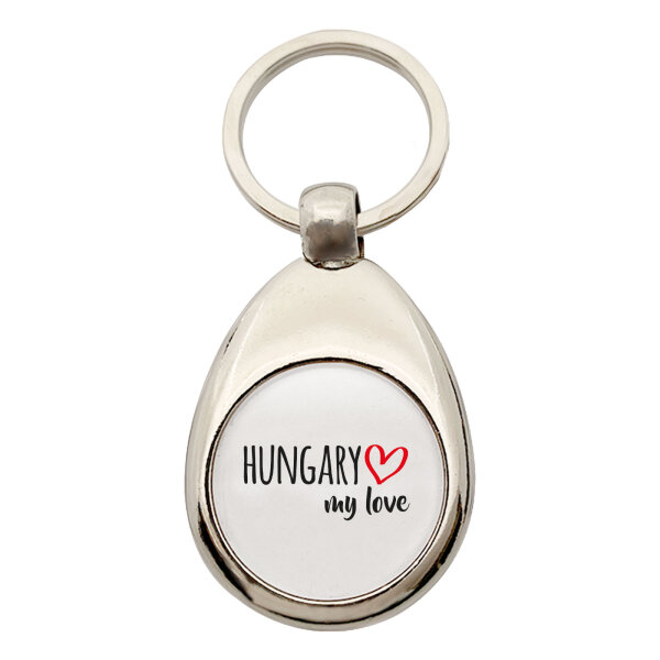 Schlüsselanhänger Hungary my love