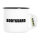 Emaille Tasse Bodyguard Schriftzug 300ml Vintage Emaille Becher