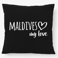 Kissen Maldives my love 40x40cm