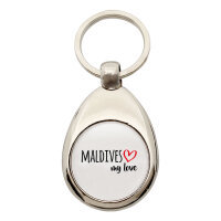 Schlüsselanhänger Maldives my love