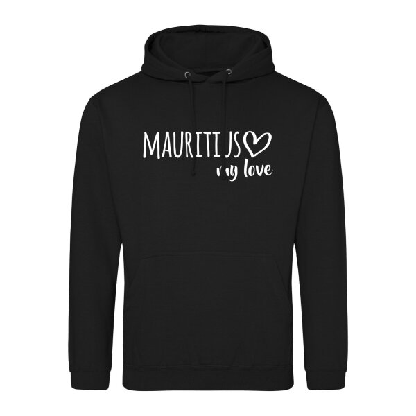 Unisex Hoodie Mauritius my love Größe S-3XL