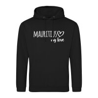 Unisex Hoodie Mauritius my love Größe S-3XL