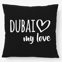 Kissen Dubai my love 40x40cm