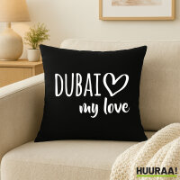 Kissen Dubai my love 40x40cm