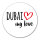 Aufkleber Dubai my love 10cm Sticker