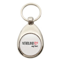 Schlüsselanhänger Netherlands my love