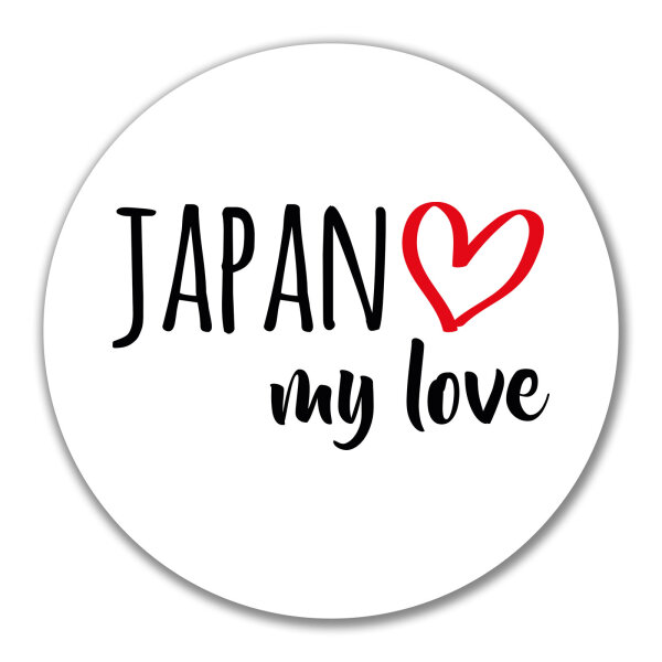 Aufkleber Japan my love 10cm Sticker