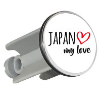 Waschbeckenstöpsel Japan my love 4cm Abflussstopfen