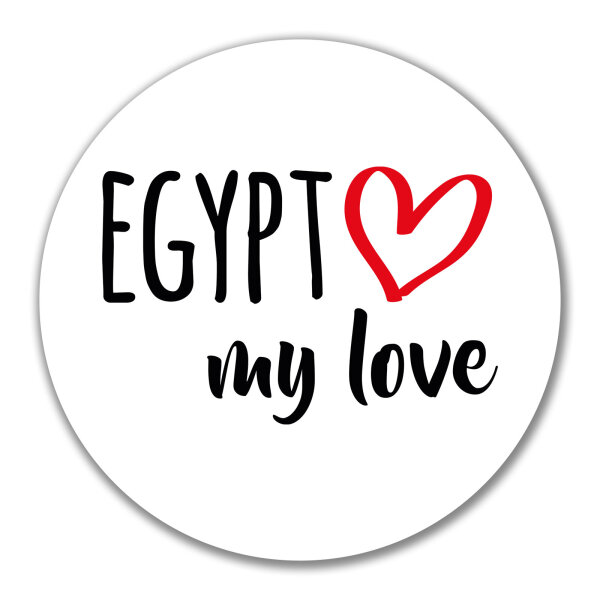 Aufkleber Egypt my love 10cm Sticker