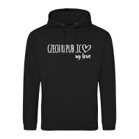 Unisex Hoodie Czech Republic my love Größe S-3XL