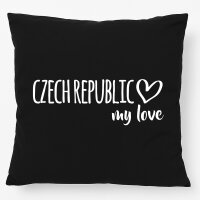 Kissen Czech Republic my love 40x40cm
