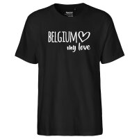 Herren T-Shirt Belgium my love