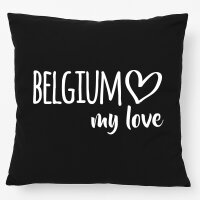 Kissen Belgium my love 40x40cm