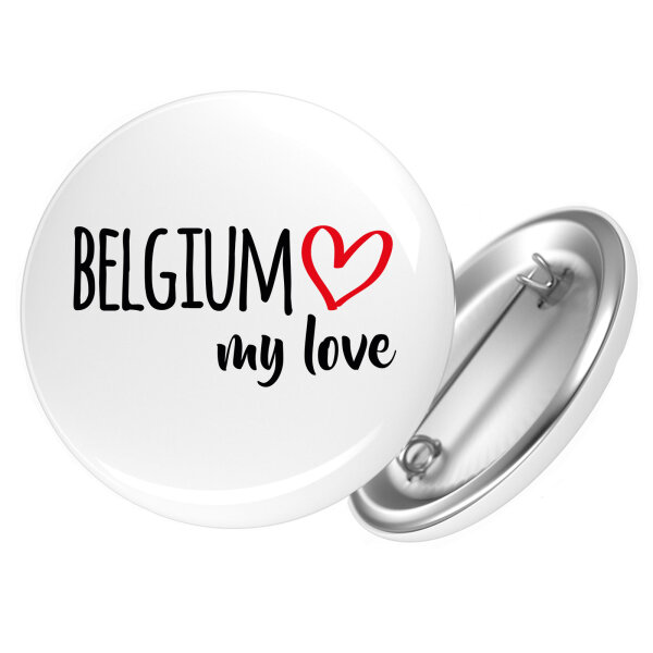 Button Belgium my love