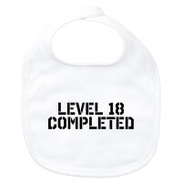 Baby Lätzchen Level 18 Completed Klettverschluss