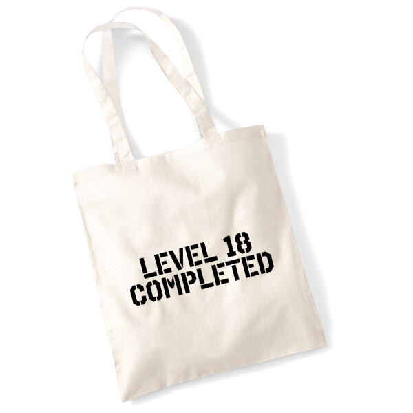 Jutebeutel Level 18 Completed 10 Liter