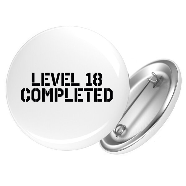 Button Level 18 Completed