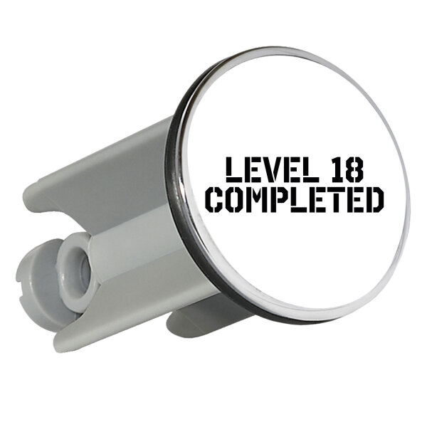 Waschbeckenstöpsel Level 18 Completed 4cm Abflussstopfen