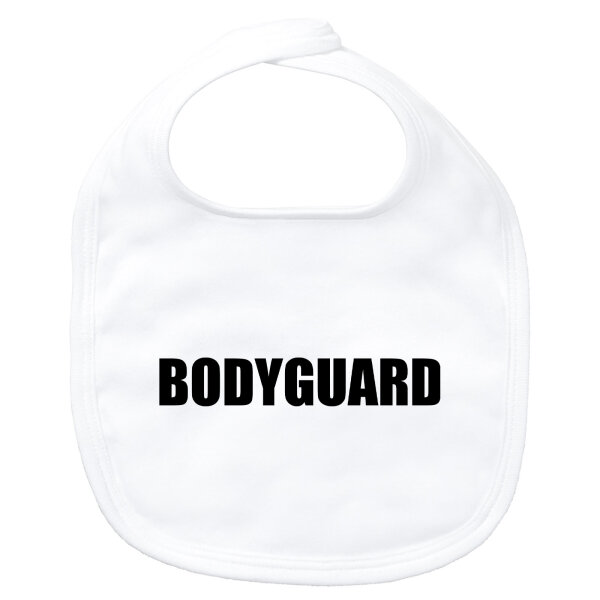 Baby Lätzchen Bodyguard Schriftzug