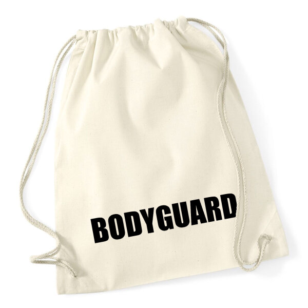 Turnbeutel Bodyguard Schriftzug 12 Liter