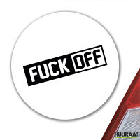 Aufkleber Fuck Off Schriftzug 10cm Sticker