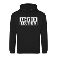 Unisex Hoodie Limited Edition Schriftzug Größe...
