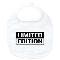 Baby Lätzchen Limited Edition Schriftzug