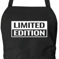 Schürze Limited Edition Schriftzug