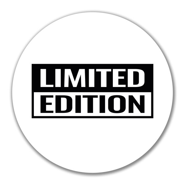 Aufkleber Limited Edition Schriftzug 10cm Sticker