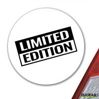 Aufkleber Limited Edition Schriftzug 10cm Sticker