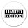 Aufkleber Limited Edition Schriftzug 10cm Sticker