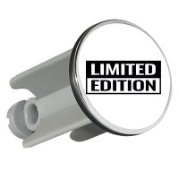 Waschbeckenstöpsel Limited Edition Schriftzug 4cm...